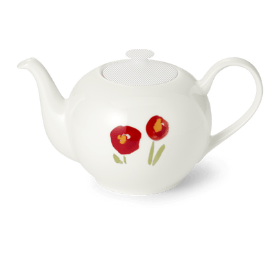Impression (Red Poppy) - Teapot Without Lid 44 fl oz | 1.30L | Dibbern | JANGEORGe Interior Design
