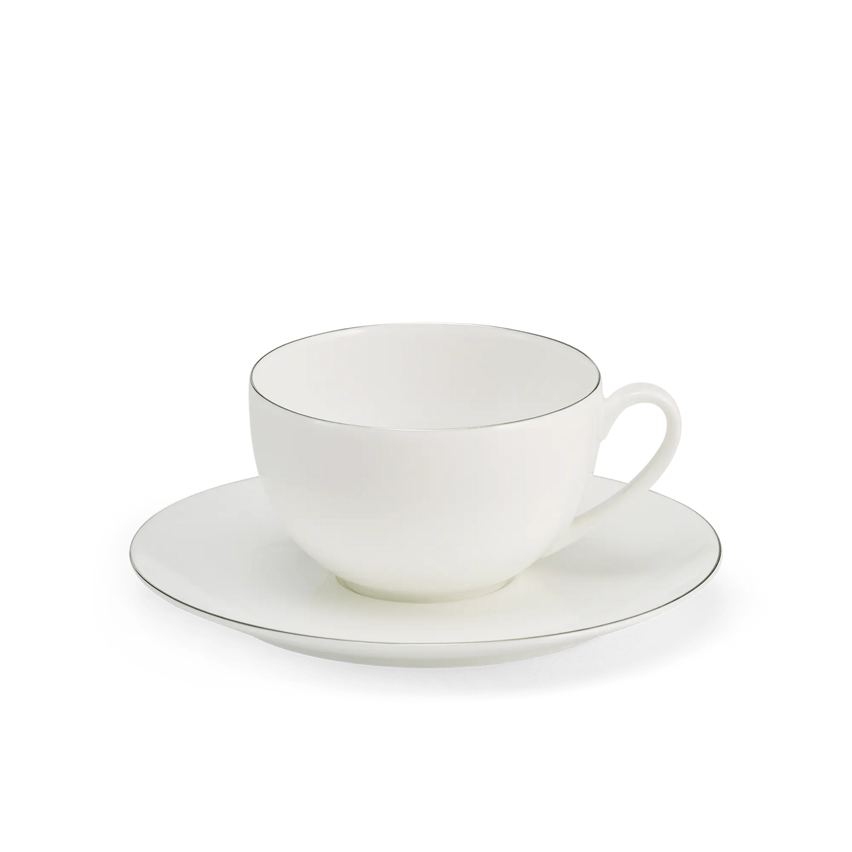 Platin Line - Cafe Au Lait Cup 10.8 fl oz | 0.32L | Dibbern | JANGEORGe Interior Design