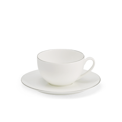 Platin Line - Coffee Saucer 6.3in | 16cm (Ø) | Dibbern | JANGEORGe Interior Design