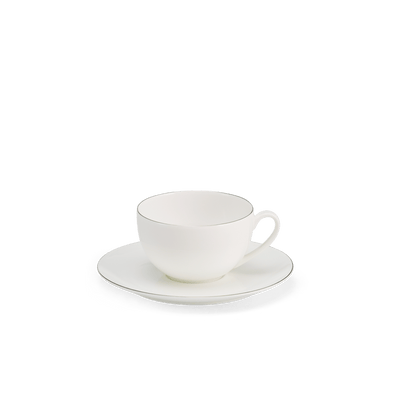 Platin Line - Espresso Saucer 4.4in | 11.3cm (Ø) | Dibbern | JANGEORGe Interior Design