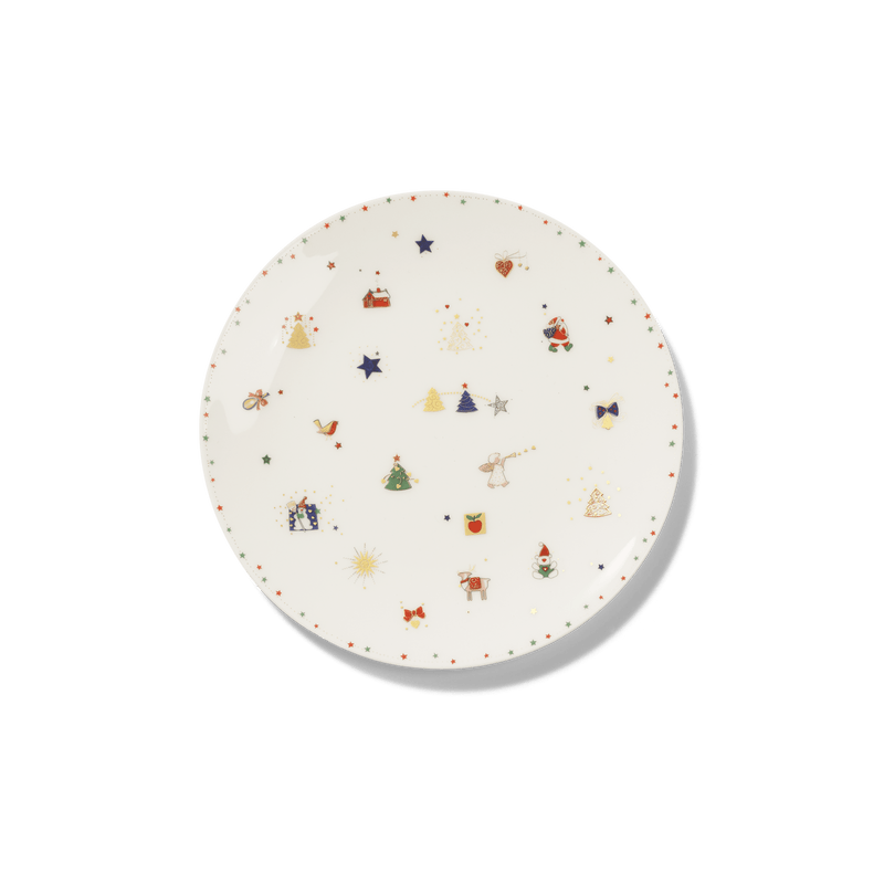 Santa Claus - Dessert Plate 8.3in | 21cm | Dibbern | JANGEORGe Interior Design
