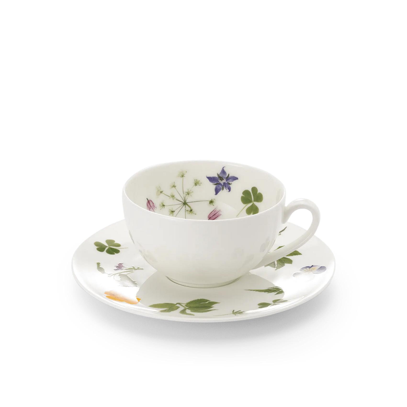Wildkräuter (Wild Herbs) - Coffee Saucer 8.8in | 16cm (Ø) | Dibbern | JANGEORGe Interior Design