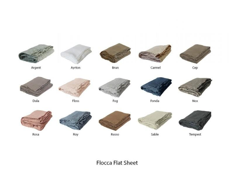 Flocca Flat Sheet | Hale Mercantile Co. | JANGEORGe Interior Design