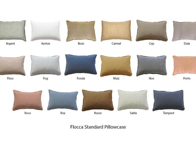 Flocca Standard Pillow Case | Hale Mercantile Co. | JANGEORGe Interior Design