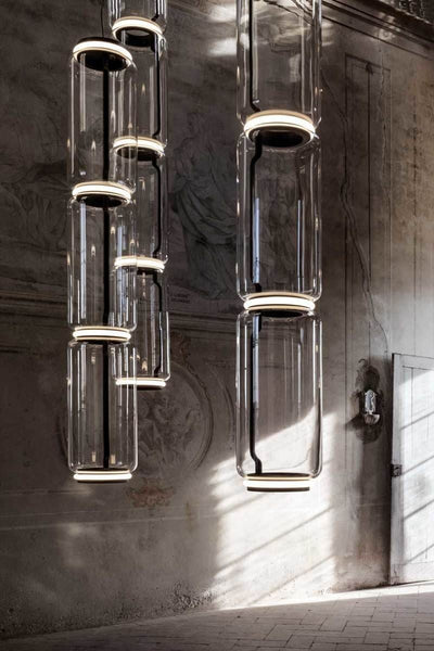 Noctambule Pendant with High Cylinders | Flos | JANGEORGe Interior Design