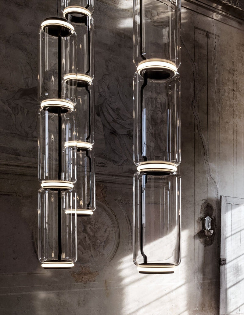 Noctambule Pendant with Low Cylinders | Flos | JANGEORGe Interior Design