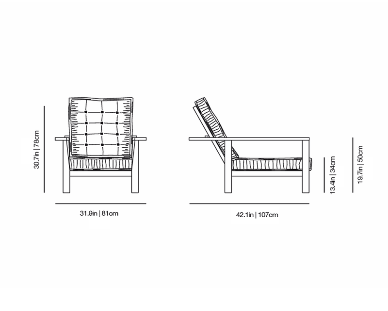 InOut 09 Armchair | Gervasoni | JANGEORGe Interior Design