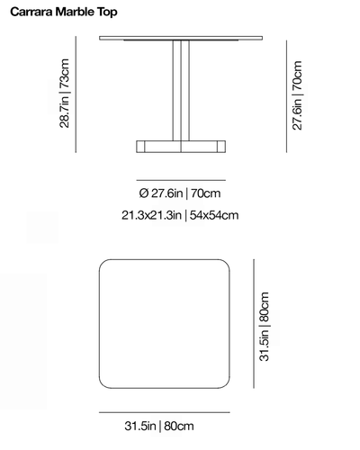 InOut 847 Table | Gervasoni | JANGEORGe Interior Design