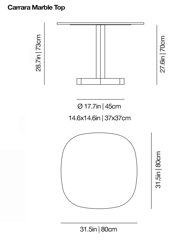 InOut 848 Table | Gervasoni | JANGEORGe Interior Design