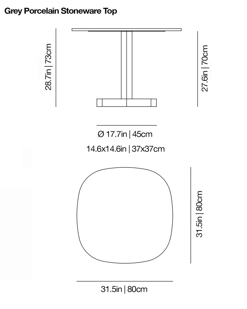 InOut 848 Table | Gervasoni | JANGEORGe Interior Design