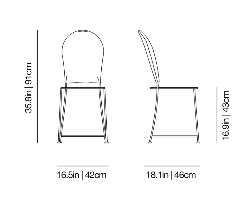 InOut 873 Chair | Gervasoni | JANGEORGe Interior Design