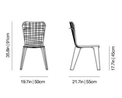 InOut 875 Chair | Gervasoni | JANGEORGe Interior Design
