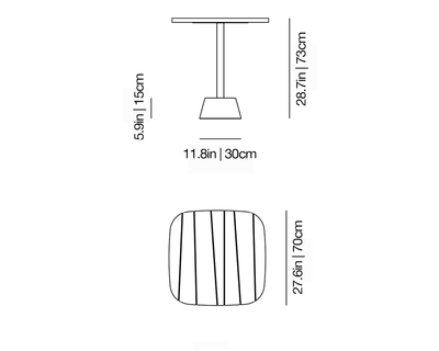 InOut 137 Table | Gervasoni | JANGEORGe Interior Design