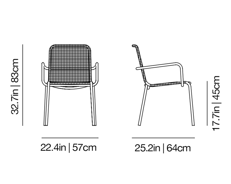 Straw 24 Dining Armchair | Gervasoni | JANGEORGe Interior Design