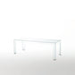 Atlantis Tavoli Alti Glass Dining Table | Glas Italia | JANGEORGe Interior Design