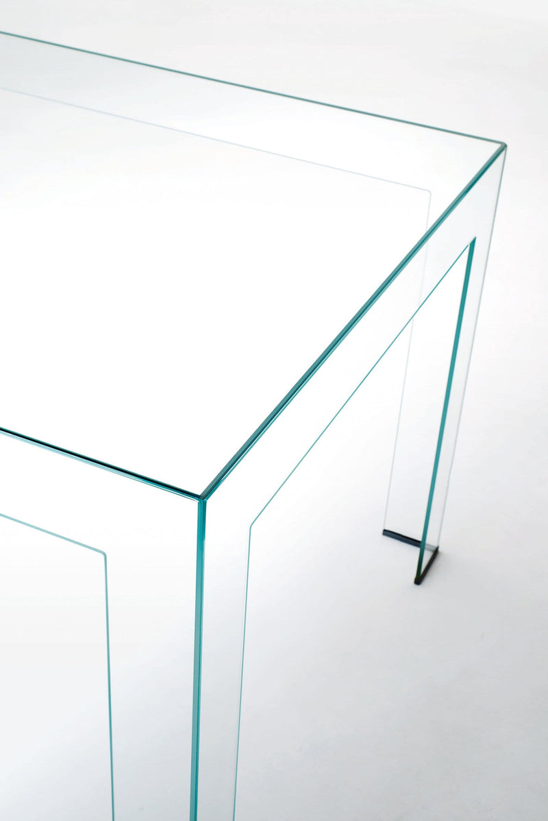 Atlantis Tavoli Alti Glass Dining Table | Glas Italia | JANGEORGe Interior Design