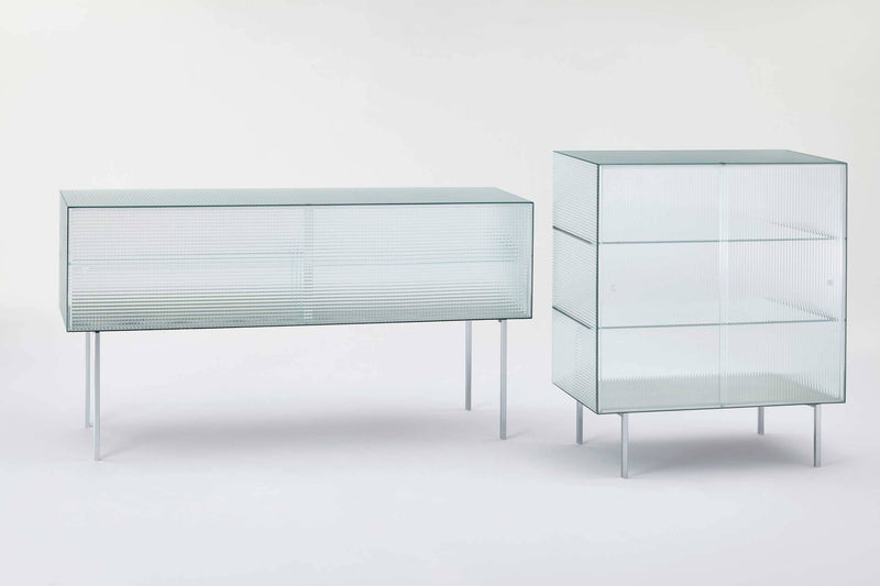 Commodore Glass Storage Unit | Glas Italia | JANGEORGe Interior Design