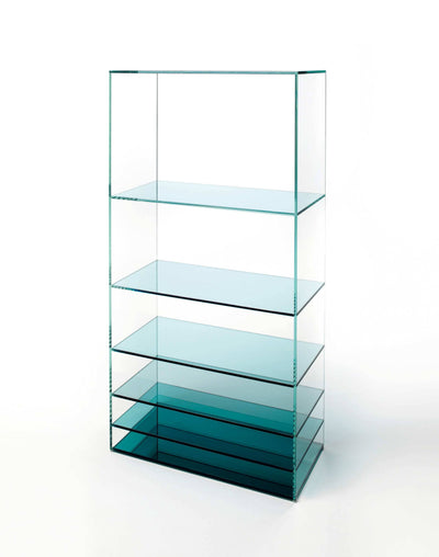Deep Sea Glass Bookcase | Glas Italia | JANGEORGe Interior Design