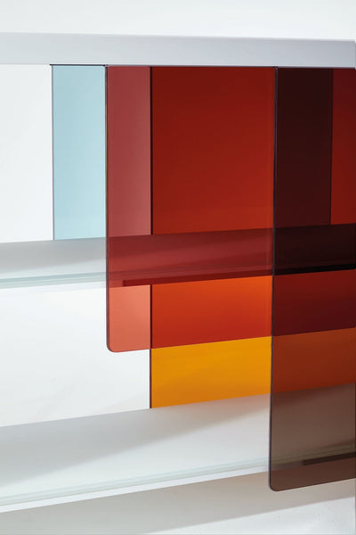 Layer Glass Bookcase | Glas Italia | JANGEORGe Interior Design
