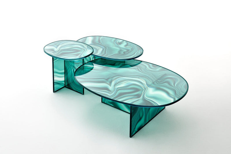 Liquefy Glass Table | Glas Italia | JANGEORGe Interior Design
