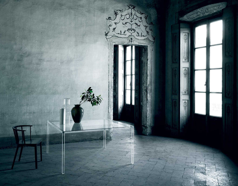 Luminous High Glass Table | Glas Italia | JANGEORGe Interior Design
