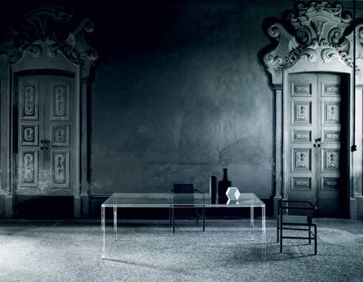 Luminous High Glass Table | Glas Italia | JANGEORGe Interior Design