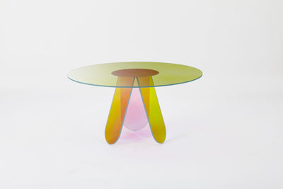Shimmer Glass Table | Glas Italia | JANGEORGe Interior Design