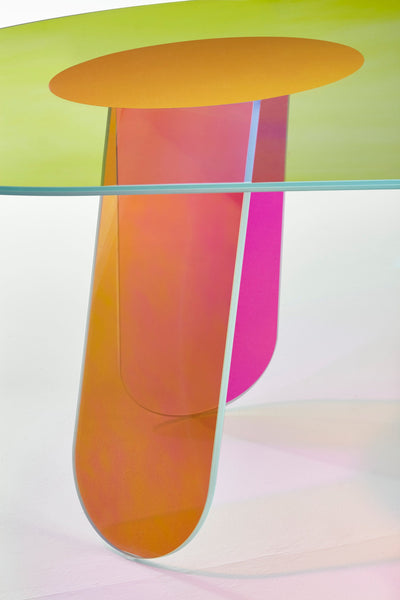 Shimmer Glass Table | Glas Italia | JANGEORGe Interior Design
