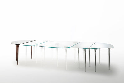 Specchio di Venere Glass Table | Glas Italia | JANGEORGe Interior Design