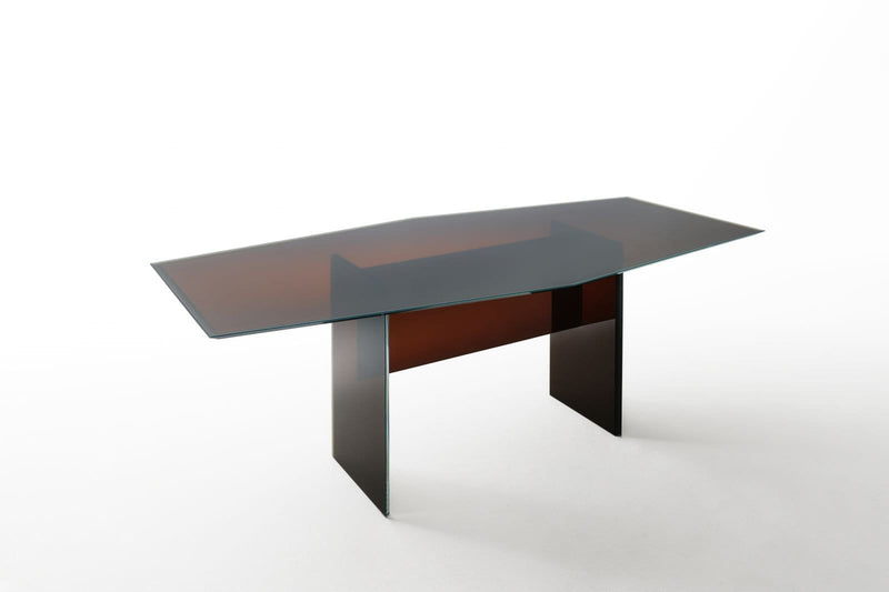 Bisel Glass Table | Glas Italia | JANGEORGe Interior Design