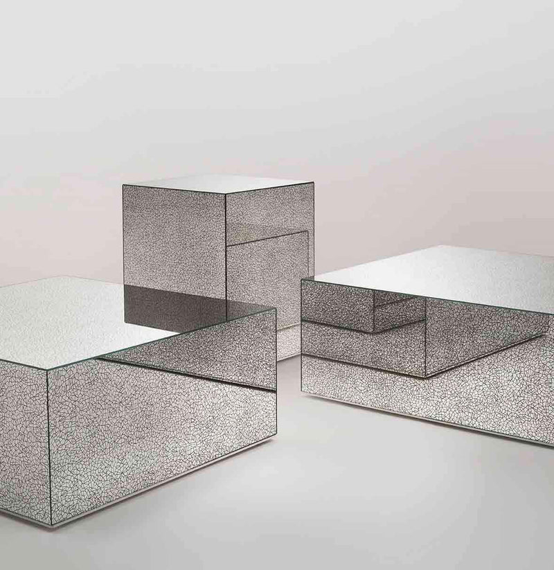 Crack Low Glass Table | Glas Italia | JANGEORGe Interior Design