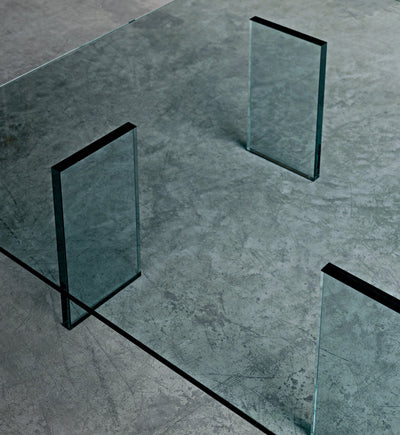 Glass Table (1976) Low Glass Table | Glas Italia | JANGEORGe Interior Design