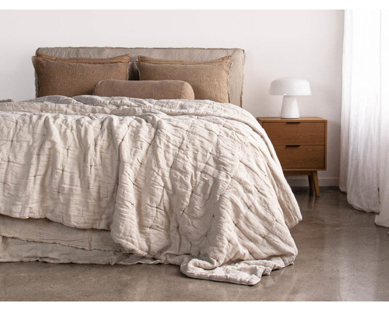 Basix Linen Quilt | Hale Mercantile Co. | JANGEORGe Interior Design
