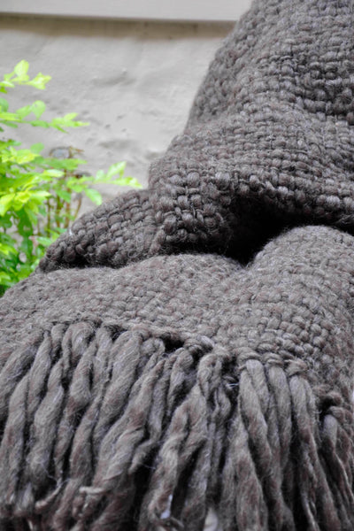 Flame - Chunky Knit Blanket | Homelosophy | JANGEORGe Interior Design