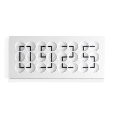 ClockClock24 White Edition | Humans Since 1982 | JANGEORGe Interior Design