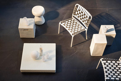 InOut 44 Ceramic Side Table / Ottoman | Gervasoni | JANGEORGe Interior Design