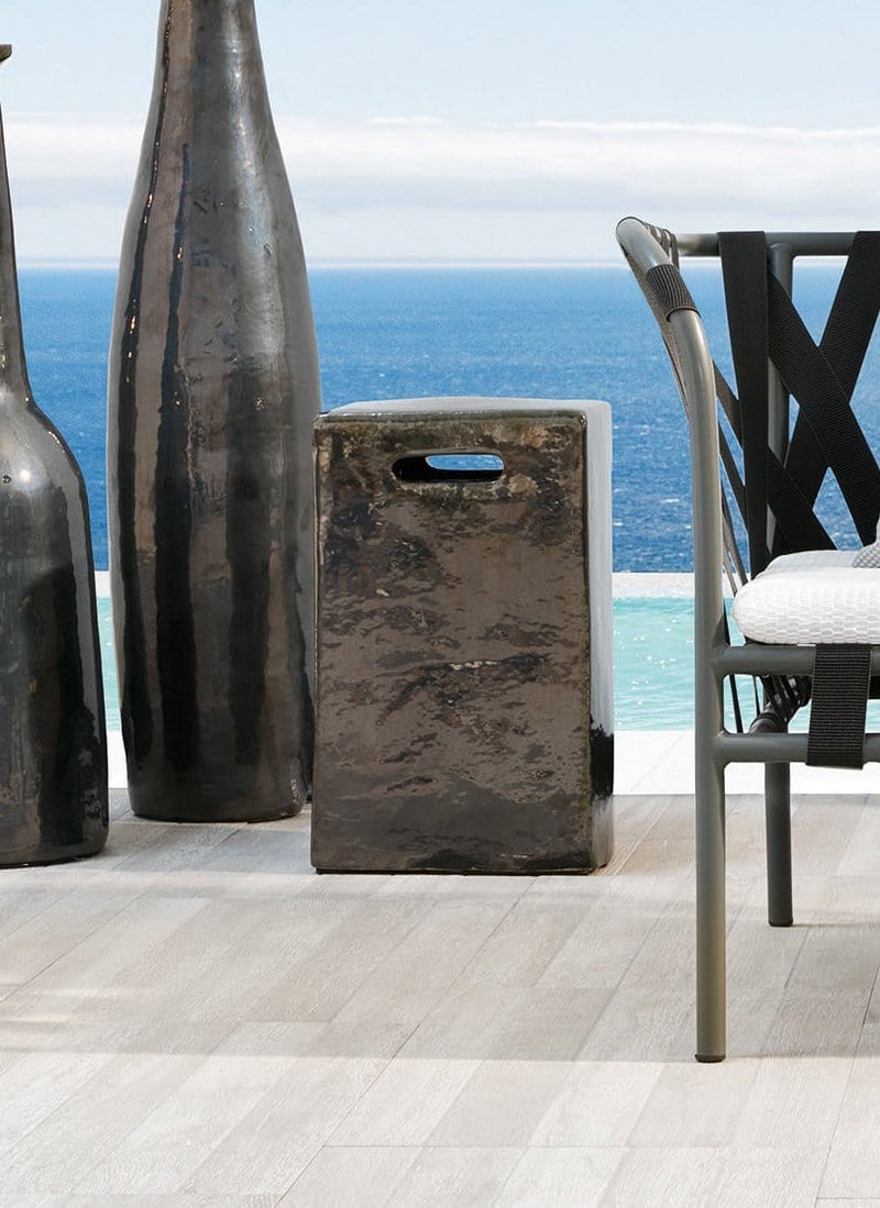 InOut 43 Ceramic Side Table / Ottoman | Gervasoni | JANGEORGe Interior Design