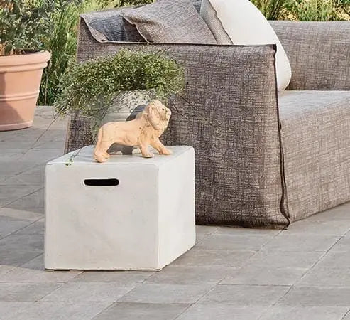 InOut 43 Ceramic Side Table / Ottoman | Gervasoni | JANGEORGe Interior Design