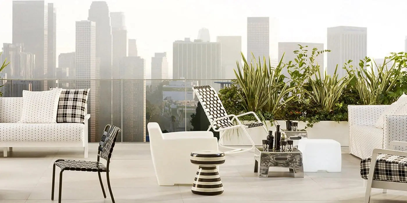 InOut 44 Ceramic Side Table / Ottoman | Gervasoni | JANGEORGe Interior Design