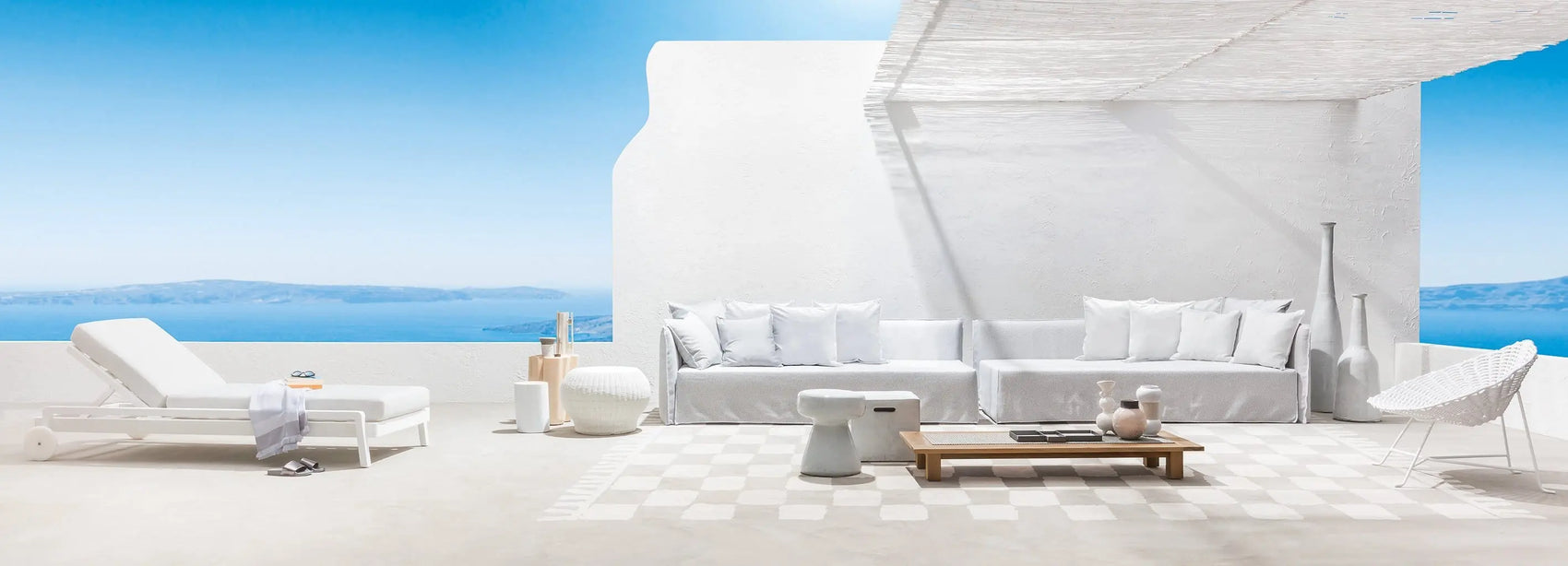 InOut 43 Ceramic Side Table / Ottoman | Gervasoni | JANGEORGe Interior Design