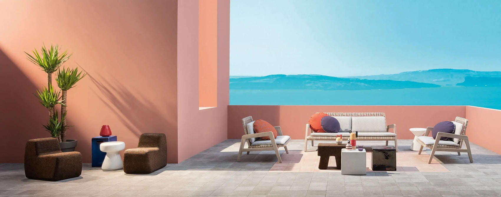 InOut 44 Ceramic Side Table / Ottoman | Gervasoni | JANGEORGe Interior Design