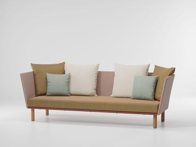 Bitta - 3-Seater sofa parallel teak legs | Kettal | JANGEORGe Interior Design