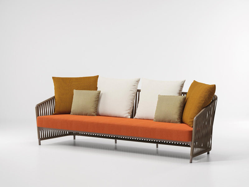 Bitta Lounge - 3-Seater sofa rope | Kettal | JANGEORGe Interior Design