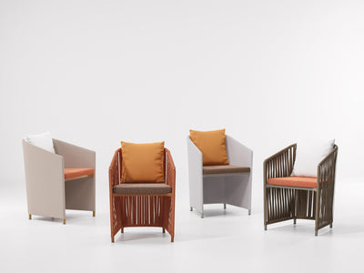 Bitta Lounge - Full dining chair | Kettal | JANGEORGe Interior Design
