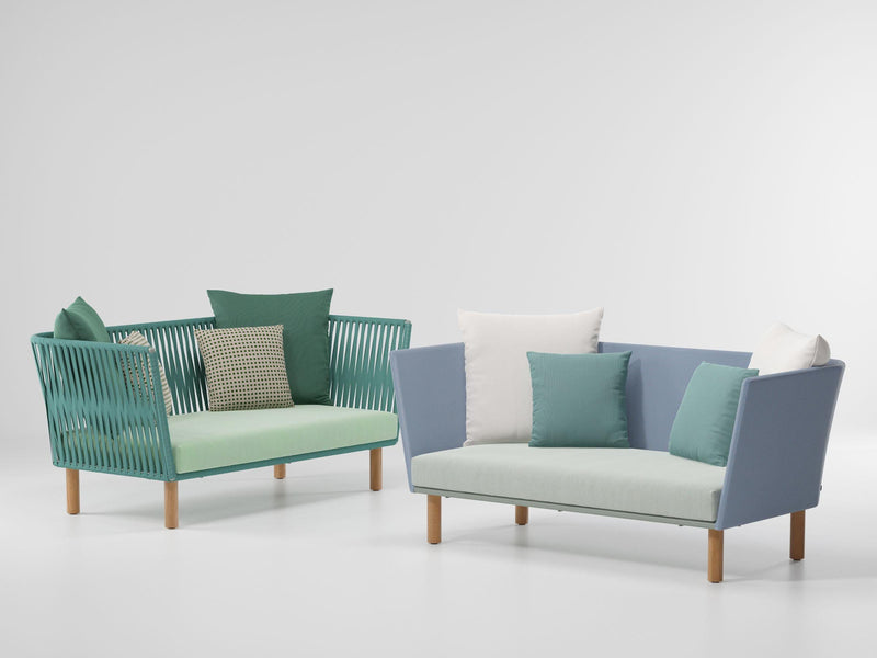 Bitta - 2-Seater sofa wood legs | Kettal | JANGEORGe Interior Design