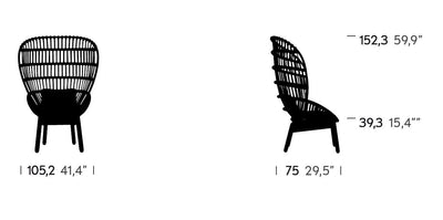 Cala - Armchair | Kettal | JANGEORGe Interior Design