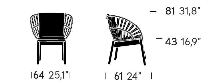Cala - Dining Chair Teak Legs | Kettal | JANGEORGe Interior Design