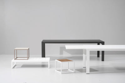 Landscape - Teak Side Table | Kettal | JANGEORGe Interior Design