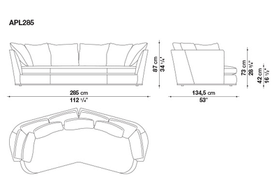 Apollo Sofa | Maxalto | JANGEORGe Interior Design