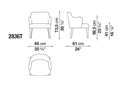 Febo Chair | Maxalto | JANGEORGe Interior Design